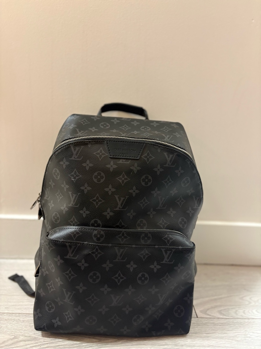 Louis Vuitton Black Monogram Eclipse Backpack